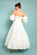 80s Laura Ashley Bo Peep Wedding Dress Set