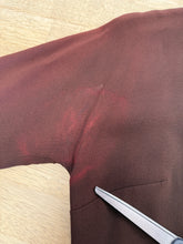 40s Asymmetric Velvet Dress