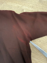 40s Asymmetric Velvet Dress