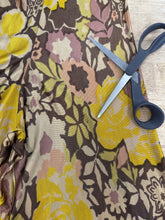 60s Slinky Floral Jumpsuit