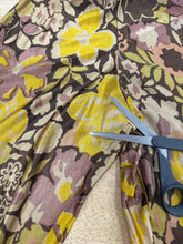 60s Slinky Floral Jumpsuit