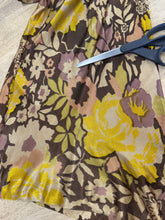 60s Slinky Floral Jumpsuit