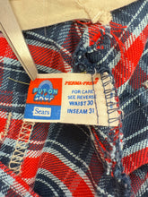 70s Plaid Bell Bottoms