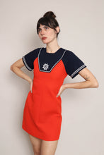 70s Sailor Mini Dress