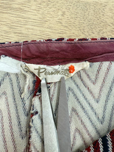 70s Chevron Striped Pants