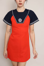 70s Sailor Mini Dress