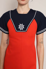 70s Sailor Mini Dress