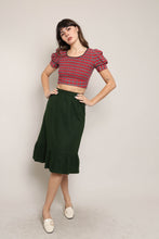 80s Green Lanz Skirt