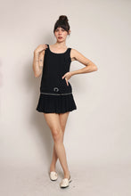 60s Drop Waist Mini Dress