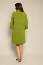 1960s Sebastian Avocado Green Knit Jacket With Large Buttons