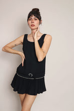 60s Drop Waist Mini Dress
