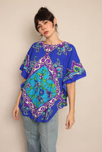 70s Psychedelic Caftan Tunic