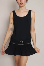 60s Drop Waist Mini Dress