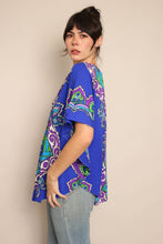 70s Psychedelic Caftan Tunic