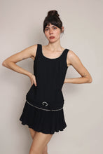 60s Drop Waist Mini Dress