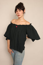 80s Anna Konya Blouse