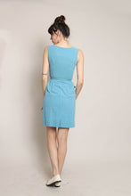 60s Rooster & Compass Rose Dress