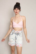 80s Acid Wash Floral Shorts