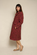 1960s Pink Tweed Wool Peacoat