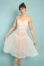 50s Metal Zipper Slip Dress