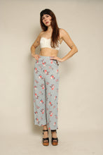 1940s Novelty Print Beach Pajamas