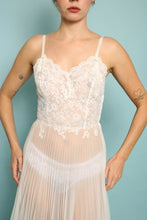 50s Metal Zipper Slip Dress