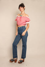 70s Accent Piping Jeans