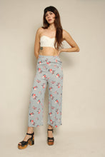 1940s Novelty Print Beach Pajamas
