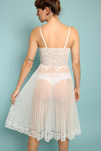 50s Metal Zipper Slip Dress