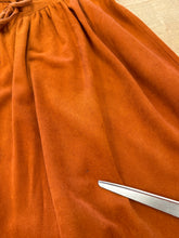 70s Burnt Sienna Prairie Skirt