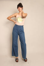 70s Wide Leg Bell Bottoms