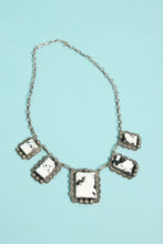 80s Peterson Johnson White Buffalo Turquoise Set