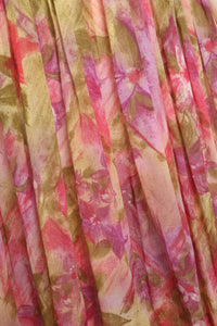 60s Abstract Floral Dress