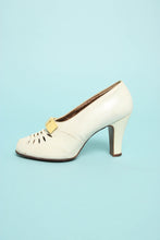 40s Peep Toe Heels With Bows