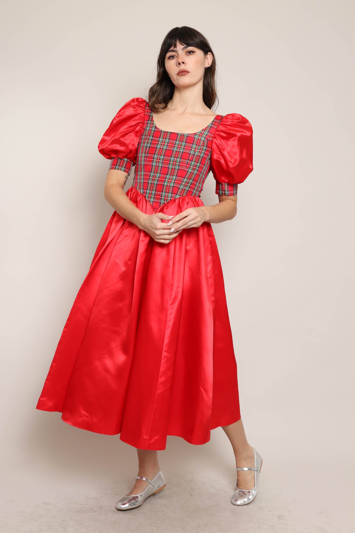80s Christmas Present Dress 80s Christmas Present Dress