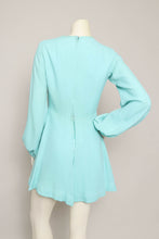 60s Blue Babydoll Dress
