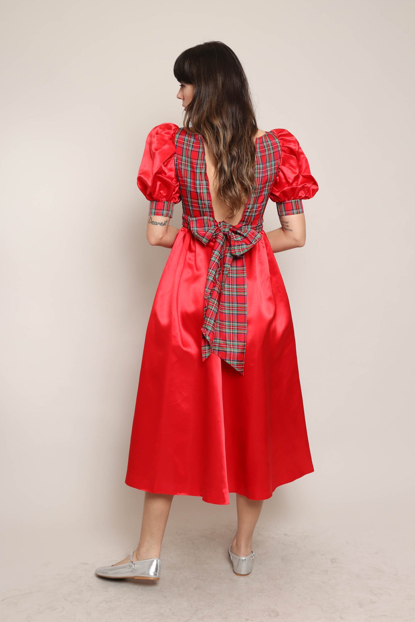 80s Christmas Present Dress 80s Christmas Present Dress