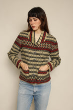 1960s Handwoven Norwegian Wool Striped Jacket