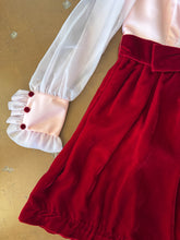 70s Maroon Tuxedo Mini Dress