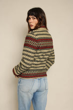 1960s Handwoven Norwegian Wool Striped Jacket