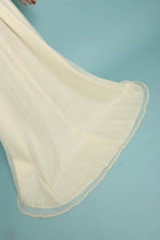 70s Romantic Bishop Sleeve Wedding Dress With Train