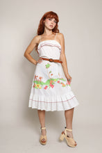 70s Horse & Pineapple Print Dress
