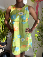 Y2K Floral Chiffon Mini Dress