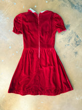 70s Velvet Babydoll Mini Dress