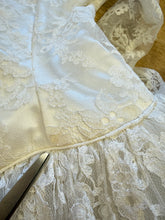 50s Ballgown Lace & Chiffon Wedding Dress