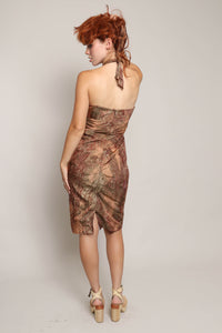 90s Nicole Miller Halter Dress
