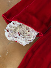 70s Bell Sleeve Velvet Mini Dress