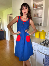 80s Tomato Pocket Dress
