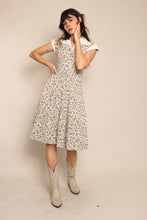 50s Studded Collar Dress