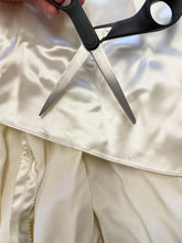 40s Satin Wedding Dress With Train